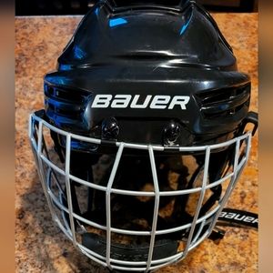 Kids Bauer hockey helmet